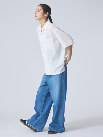 【FORTUNA/フォルトゥナ】ECOTECOpenCollarShirts/エコテックオープンカラーシャツ/ユニセックス/【WEB限定】