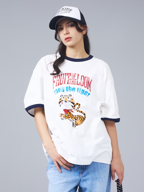 FRUIT OF THE LOOM/フルーツ・オブ・ザ・ルーム】KELLOGGS RINGER T