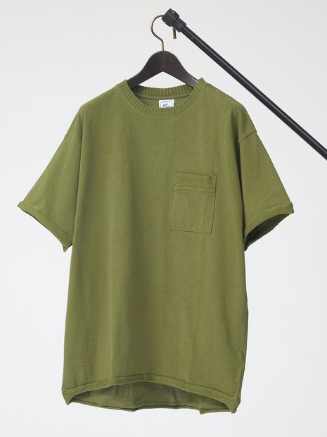 【JEMORGAN / ジェーイーモーガン】 天竺カットオフリブ半袖Ｔシャツ/ユニセックス/JE088-224