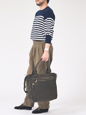 【DsBk / ディーエスビーケー】SquareSmartTOTE/スクエアスマートトート/撥水加工トート/ユニセックス【WEB限定】
