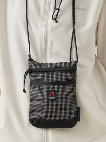 【OverLand Equipment/オーバーランド・イクイップメント】OL/254002/NYLON MINI SACOCHE/ナイロンミニサコッシュ/軽量/ユニセックス【WEB限定】