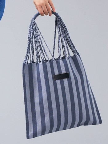 【MOON BIRD/ムーンバード】手織りハンモックトートバッグ/手織り/A4サイズ収納可能【WEB限定】