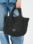 【Swaraj /スワラージ】手編みペーパーラフィアトートBAG/トートバッグ
