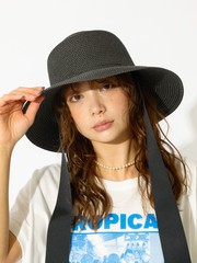 Ruben/ルーベン】リボン付き麦わらハット/RUS-8309【WEB限定】【予約