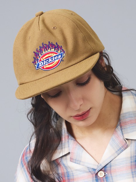 【Dickies / ディッキーズ】FIRE ICON5PANEL　CAP/ファイヤーアイコン5パネルキャップ/ユニセックス【WEB限定】