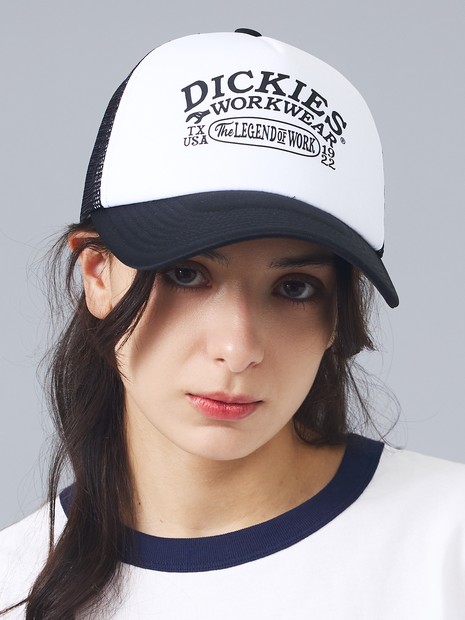 【Dickies / ディッキーズ】WORKMOTIF MESH　CAP/ワークモチーフメッシュキャップ/ユニセックス【WEB限定】
