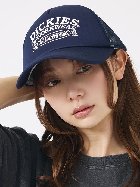 【Dickies / ディッキーズ】WORKMOTIF MESH CAP/ワークモチーフメッシュキャップ/ユニセックス【WEB限定】