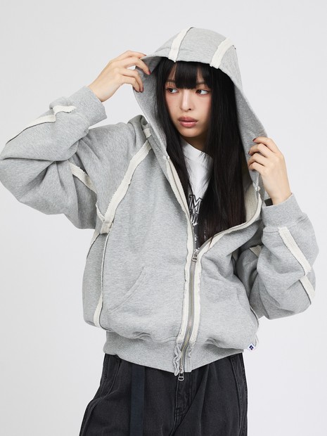 【RUSSELL×jieDa】 Campus Sweat Zip Hoodie / スウェット ジップフーディー / ユニセックス / コラボ