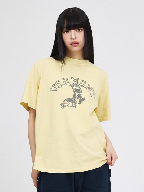 REMI RELIEF / レミレリーフ】SP加工 / VERMONT ロゴTシャツ / ユニ