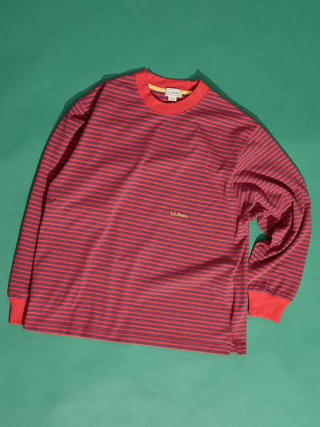 L.L.BEAN / エルエルビーン】Union Long-Sleeve Stripe 長袖Tシャツ