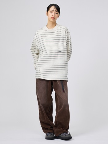 【L.L.BEAN / エルエルビーン】Union Long-Sleeve Stripe 長袖Tシャツ / ボーダー / ユニセックス /【自社限定】