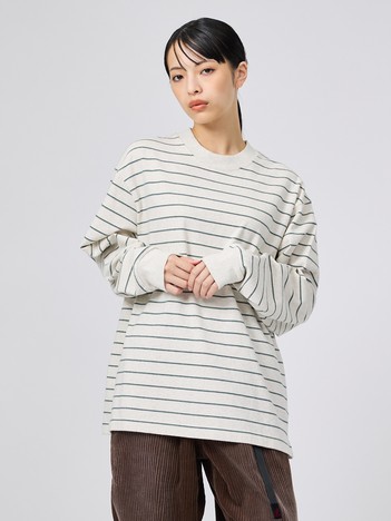 【L.L.BEAN / エルエルビーン】Union Long-Sleeve Stripe 長袖Tシャツ / ボーダー / ユニセックス /【自社限定】