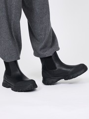 scenerity サイドゴアブーツ 牛革 ブーツ 27.5 SHAKA / シャカ】サイドゴアブーツ / SK-367 TREK CHELESEA LE AT