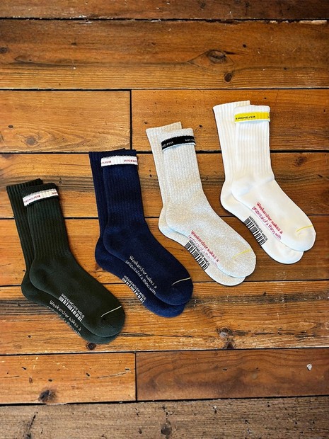 WEEKENDER/ウィークエンダー】ロゴソックス / 靴下 / SOCKS LOGO【予約