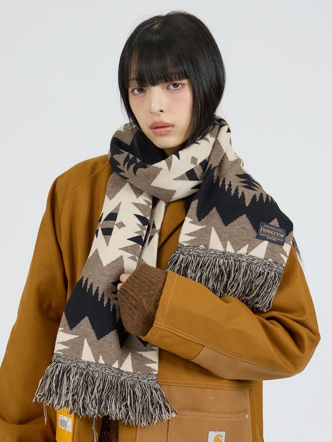 PENDLETON / ペンドルトン】KNIT MUFFLER / HARDING柄ニットマフラー