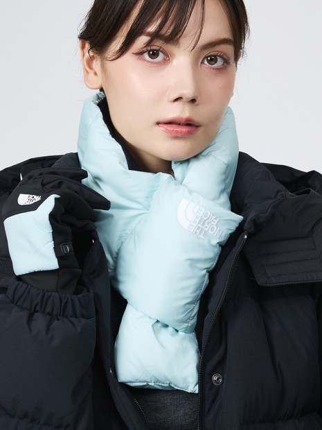 Nuptse muffler ノースフェイス ダウンマフラー 美品 定番THE NORTH