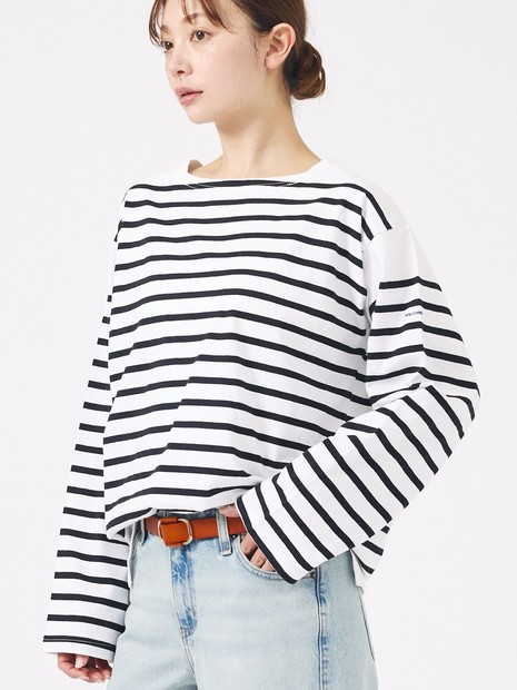 SELECT BY ABAHOUSE (Ladie's) - 【MONT KEMMEL/モン ケメル】バスクシャツ / ボーダーロングスリーブT / ユニセックス【WEB限定】【予約】