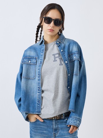 【Healthy denim / ヘルシーデニム】Almond/デニムシャツ/【WEB限定】【予約】