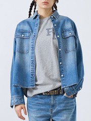 【Healthy denim / ヘルシーデニム】Almond/デニムシャツ/【WEB限定】