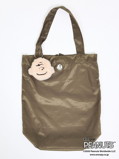 PEANUTS/ピーナッツ】チャームインバッグS/スヌーピー/エコバック