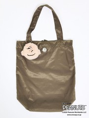 PEANUTS/ピーナッツ】チャームインバッグS/スヌーピー/エコバック