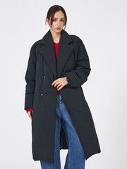 ノーカラー ロングコート｜OUTLET / アウトレット