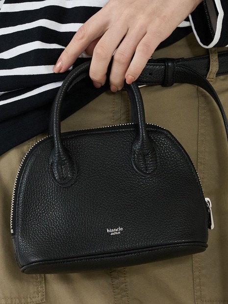 blancle/ブランクレ】レザーボストンバッグ/S.LEATHER MICRO BOSTON