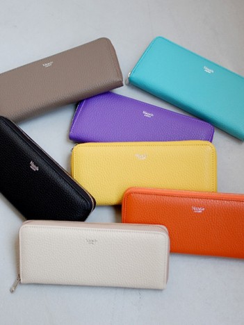 【blancle/ブランクレ】レザー長財布/S.LEATHER ROUND ZIP LONG WALLET/bc1211/財布