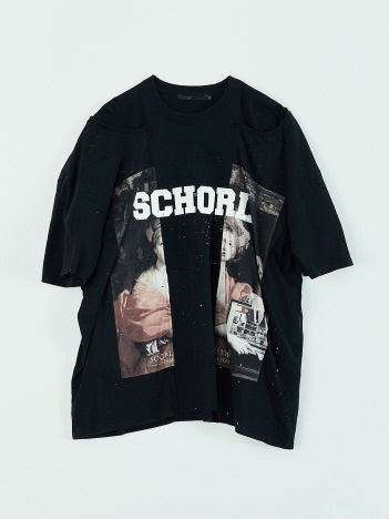 SCHORL カスタム ロック Tシャツ #4