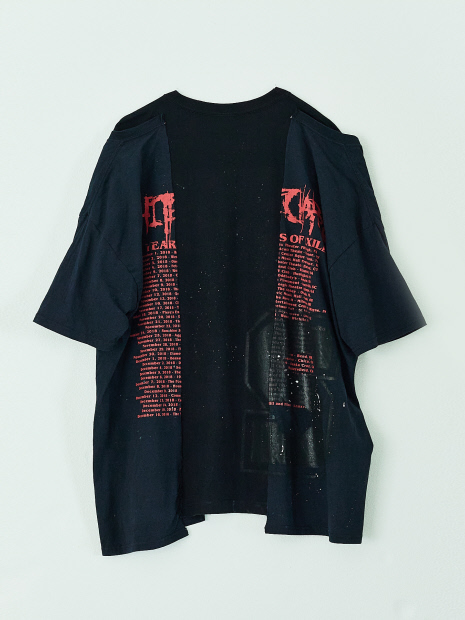 SCHORL カスタム ロック Tシャツ #11