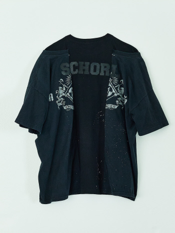 SCHORL カスタム ロック Tシャツ #14