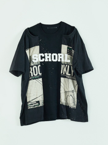 SCHORL カスタム ロック Tシャツ #31