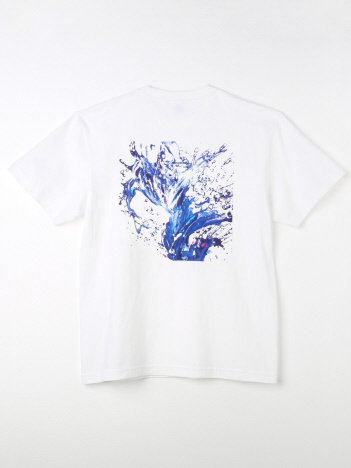 5351プールオム × 山下良平コラボ Splash / クルーネック 半袖 Tシャツ
