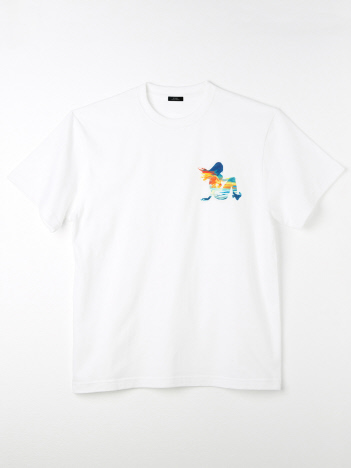 5351プールオム × 山下良平コラボ Sunset-View / クルーネック 半袖 Tシャツ