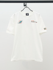 スピーク フォー
NFL 刺繍Tシャツ マイアミ・ドルフィンズ