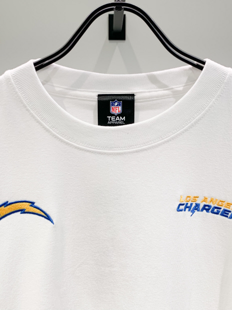 NFL 刺繍Tシャツ ロサンゼルス・チャージャーズ