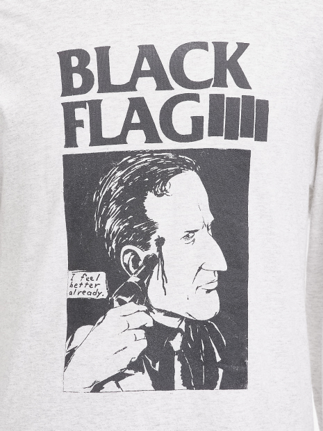 【USED】BLACK FLAG / ブラック フラッグ クルーネック 長袖Tシャツ