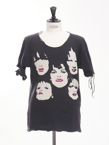 【USED】New York Dolls  90s ヴィンテージ プリント 半袖 Tシャツ