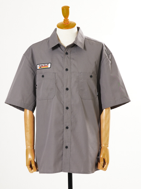 POLER / ポーラー S/S RELAX WORK SHIRT 半袖 ワークシャツ