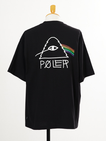 SPEAK FOR - POLER / ポーラー PSYCHEDELIC RELAX FIT TEE バックプリント 半袖Tシャツ