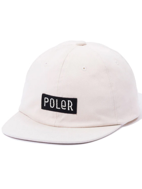 POLER / ポーラー FURRY FONT 6P CAP ロゴキャップ