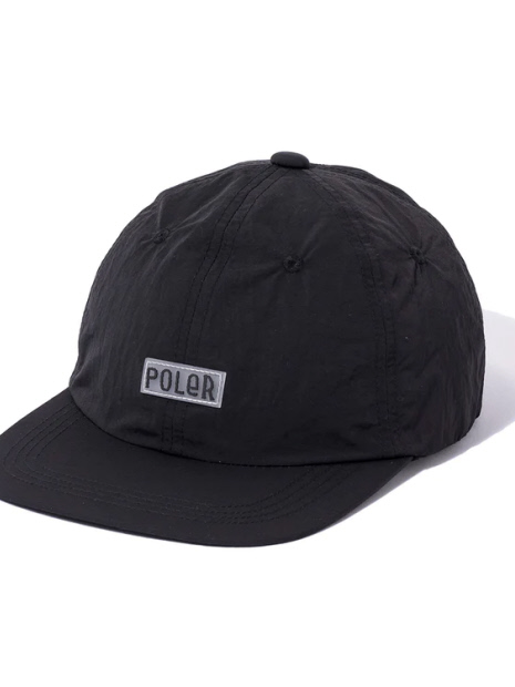 POLER / ポーラー FURRY FONT NYLON 6P CAP ロゴキャップ