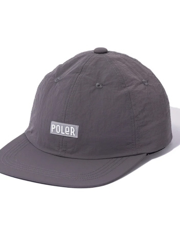 SPEAK FOR - POLER / ポーラー FURRY FONT NYLON 6P CAP ロゴキャップ