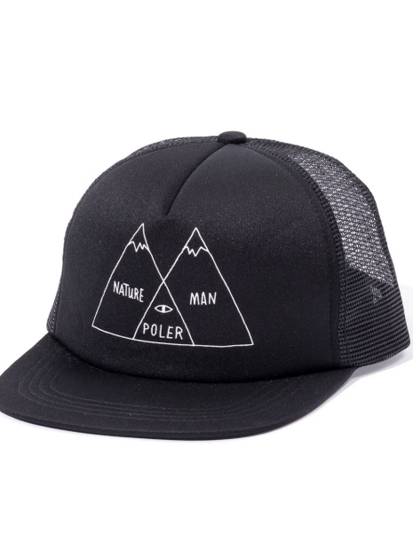 POLER / ポーラー VENN MESH CAP ロゴ メッシュキャップ