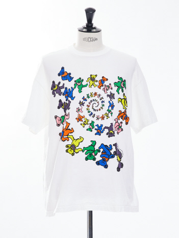 【USED】GRATEFUL DEAD WHITE Tシャツ