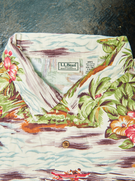 【USED】L.L.Bean ALOHA SHIRT アロハシャツ