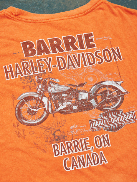 【USED】「HARLEY-DAVIDSON 」ハーレーダビッドソン 長袖 Tシャツ