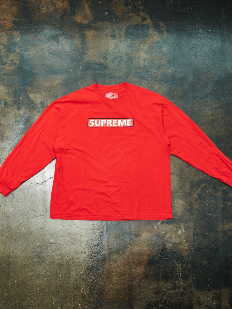 【USED】「Supreme」LONG SLEEVE T-shirt シュプリーム 長袖 Tシャツ