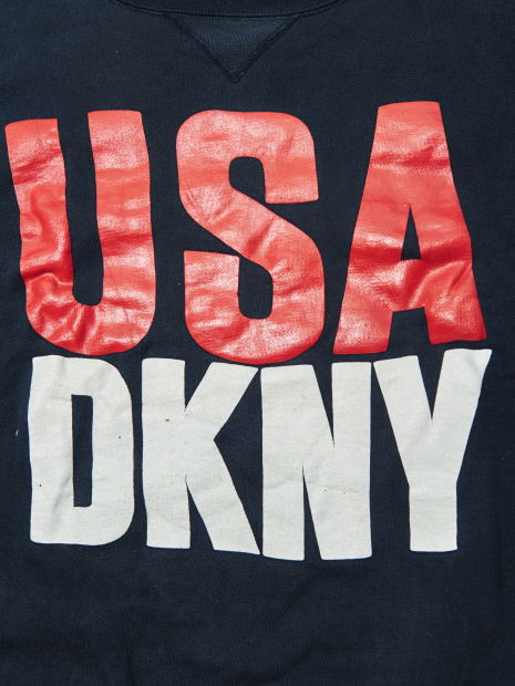 【USED】「DKNY」 USA SWEAT SHIRT　スウェット シャツ