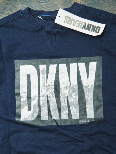 【USED】「DKNY」SWEAT SHIRT スウェット シャツ